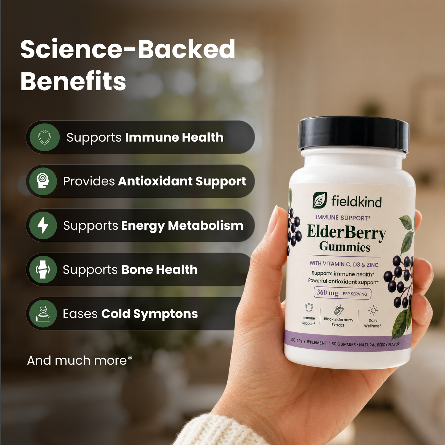 Elderberry Immune Support Gummies